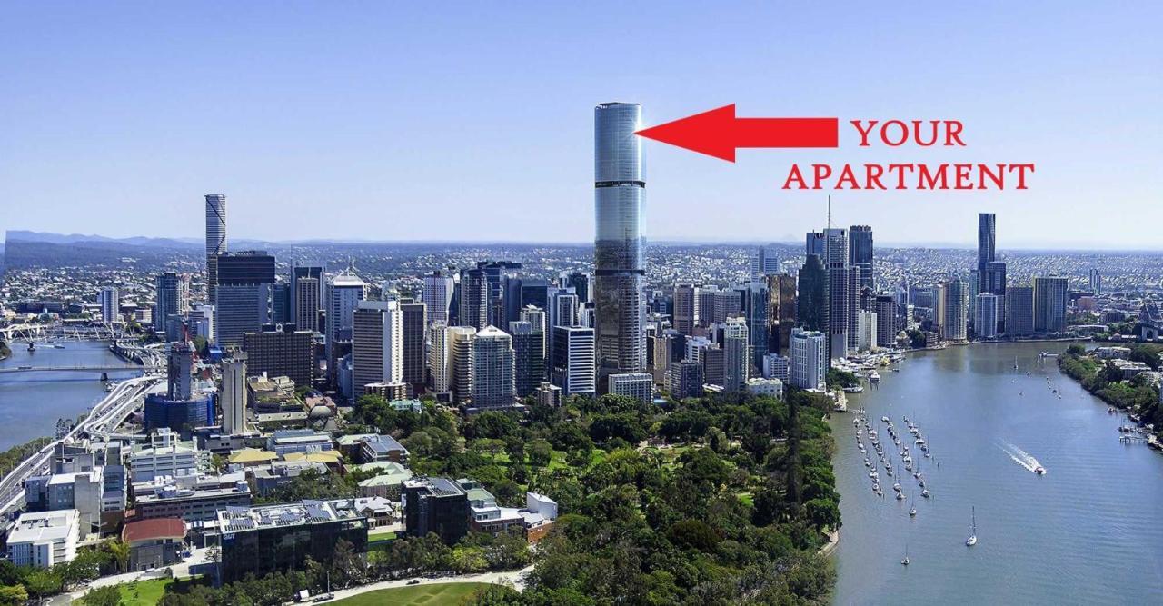 דירות בריסביין Hamptons Retreat On Level 77 Skytower מראה חיצוני תמונה